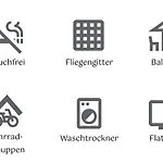 Meerfarbig - Haustierfrei -balkon - Wlan - Parkplatz - Fahrradschuppen - Zentral&ruhig - E-ladesäule - Waschtrockner - Nichtraucher Ostseeheilbad Zingst