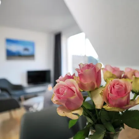 Meerfarbig - Haustierfrei -balkon - Glasfaser - Parkplatz - Fahrradschuppen - Zentral&ruhig - E-ladesaeule - Waschtrockner - Nichtraucher *