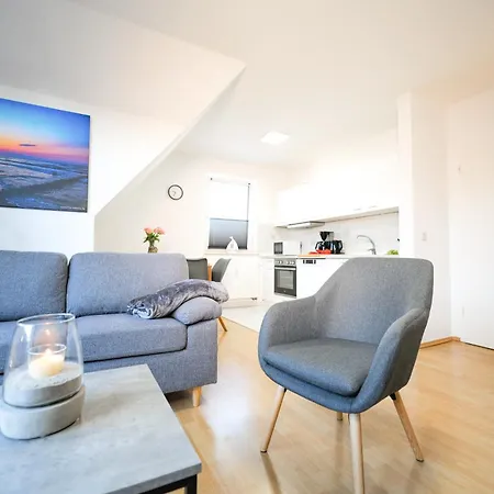 아파트 Haustierfrei - Meerfarbig - Glasfaser -balkon - Parkplatz - Fahrradschuppen - Zentral&ruhig - E-ladesaeule - Waschtrockner - Nichtraucher - Allergikerfreundlich